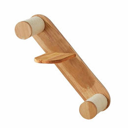 Nobby Wandelement Treppe Tri Kratzmöbel für Katzen in Creme 55 x 17 x 45 cm – Bild 1 von 8