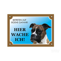 Nobby Warntafel Boxer – Bild 1 von 1