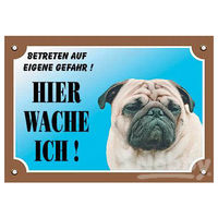 Produktbild von Nobby Warntafel für Mops
