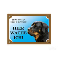 Produktbild von Nobby Warntafel für Rottweiler