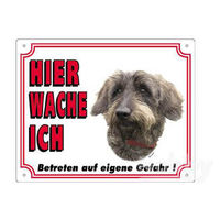 Produktbild von Nobby Warntafel Rauhaar Dackel