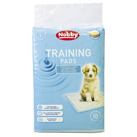 Produktbild von Nobby Welpenunterlage Training Pads Größe L 60 x 60 cm Blau - 10 x 60 g