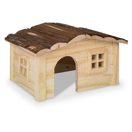 Nobby Woodland Dinki Nagerhaus aus Holz für Hamster und Mäuse 20 x 14 x 12 cm – Bild 1 von 5