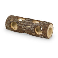 Produktbild von Nobby Woodland Holz Röhre Natur Braun Kleintierspielzeug für Nagetiere ø 7 x 20 cm
