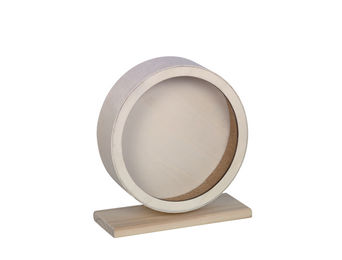 Produktbild von Nobby Woodland Holzlaufrad Cork aus Naturholz für Hamster und Nager Durchmesser 20 cm