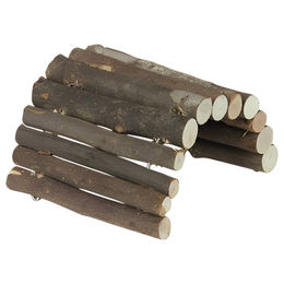 Nobby Woodland Nagerbrücke aus Holz für Kaninchen, Hamster und Mäuse Größe S – Bild 1 von 3