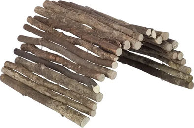 Nobby Woodland Nagerbrücke aus Naturholz für Kaninchen und Nagetiere Größe L – Bild 1 von 3
