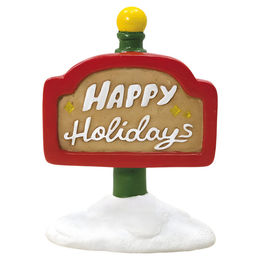 Produktbild von Nobby Xmas Aquariendekoration Happy Holiday Figur und Höhle für Fische bunt