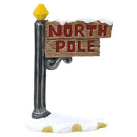 Produktbild von Nobby Xmas Aquariendekoration North Pole aus Kunstharz für Fische und Wellensittiche 8x4x11,3cm