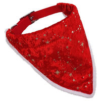 Produktbild von Nobby Xmas Halsband aus Nylon mit Tuch in Rot 42 cm x 20 mm