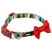 Produktbild von Nobby Xmas Halsband mit Fliege aus Polyester Größe M