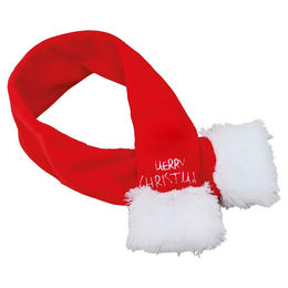 Produktbild von Nobby Xmas Halstuch aus Plüsch in Rot Größe L - 1 Stk.