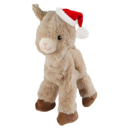 Nobby Xmas Hundespielzeug Alpaka aus Plüsch mit Seil 30cm – Bild 1 von 2