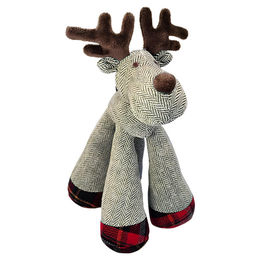 Produktbild von Nobby Xmas Hundespielzeug Elch Big Leg aus Plüsch in Bunt