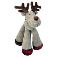 Produktbild von Nobby Xmas Hundespielzeug Elch Big Leg aus Plüsch in Bunt