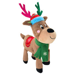 Produktbild von Nobby Xmas Hundespielzeug Rentier aus Plüsch in Braun - 1 Stk.