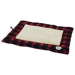 Produktbild von Nobby Xmas Komfort-Matte Checker rot Hundematte aus Polyester 110 x 70 cm