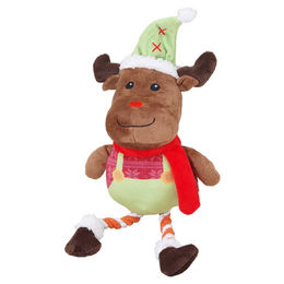 Produktbild von Nobby Xmas Plüsch Elch Hundespielzeug Braun