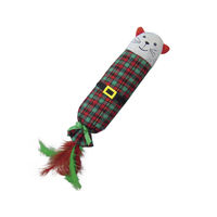 Produktbild von Nobby Xmas Plüsch Katze mit Catnip und Raschelfunktion für Katzen