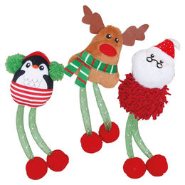Produktbild von Nobby Xmas Plüsch Spielzeug mit Catnip für Katzen bunt
