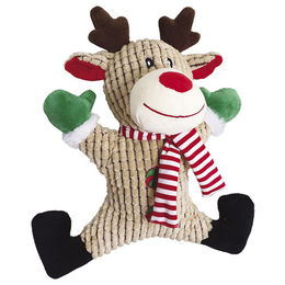 Produktbild von Nobby Xmas Plüschspielzeug Rentier mit Schal Braun
