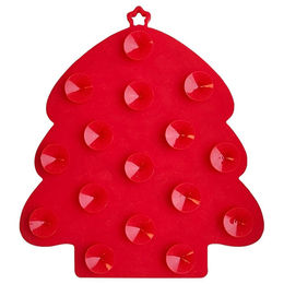 Nobby Xmas Silikon Leckmatte Tree Rot für Hund und Katze – Bild 1 von 2