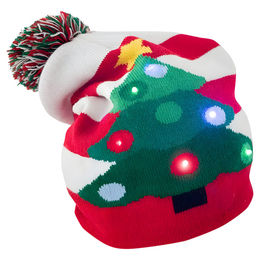 Produktbild von Nobby Xmas Strickmütze leuchtend bunt für Hunde und Katzen