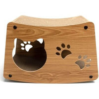 Produktbild von nobleza 2in1 Kratzbrett für Katzen aus Kratzpappe in Braun
