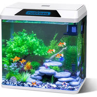 Produktbild von nobleza Aquarien-Set 30L Mini Aquarium Komplettset