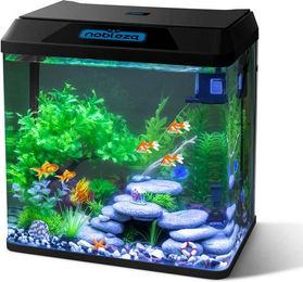 nobleza Aquarien-Set 30L Mini Aquarium Komplettset für Fische – Bild 1 von 5