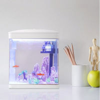 Produktbild von nobleza Aquarien-Set Mini Aquarium Komplettset 7L