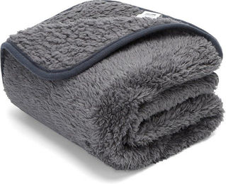 nobleza Hundedecke aus weichem Fleece in Grau für erwachsene Hunde – Bild 1 von 5