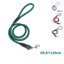 Produktbild von nobleza Hundeleine Seil Lila 1,20m - 1,2 m