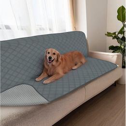 nobleza Hundematte grau wasserdicht und robust als Schutz für Sofa und Bett – Bild 1 von 5
