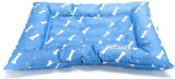 nobleza Hundematte Kühlbett mit Pfoten-Print Blau Größe S – Bild 1 von 3