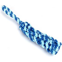 Produktbild von nobleza Hundespielzeug Zerrseil mit Ball aus Polyester in Blau