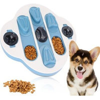 Produktbild von nobleza Intelligenzspielzeug für Hunde Blau/Weißes Puzzle aus Kunststoff Rutschfest und Waschbar