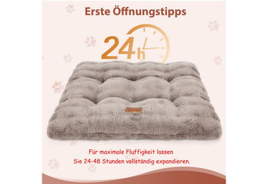 nobleza Katzenbett Plüsch Katzenkissen Waschbar und Rutschfest – Bild 1 von 2