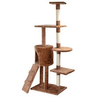 Produktbild von Nobleza Katzenkratzbaum aus Sisal und Plüsch in Braun