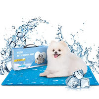 Produktbild von Nobleza Kühlmatte für Hunde und Katzen Blau aus Polyester Größe L - 1 Stk.