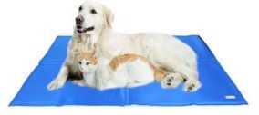nobleza Kühlmatte für Hunde und Katzen in Blau – Bild 1 von 3