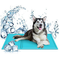 Produktbild von nobleza Kühlmatte für Hunde und Welpen in Blau oder Türkis