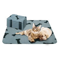 Produktbild von nobleza Kuscheldecke für Hunde und Katzen in Grau
