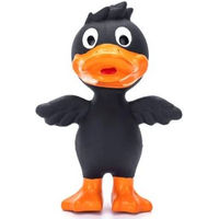 Produktbild von nobleza Latex Quietsch-Ente Hundespielzeug Schwarz