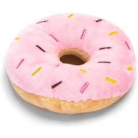 Produktbild von nobleza Plüsch-Hundespielzeug Donut Rosa zur Zahnpflege für alle Größen