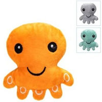 Produktbild von nobleza Plüschspielzeug Oktopus grau
