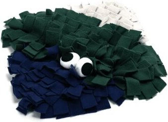 nobleza Schleckmatte Intelligenzspielzeug Monster Schwarz aus Polyester für kleine bis mittlere Tiere – Bild 1 von 3
