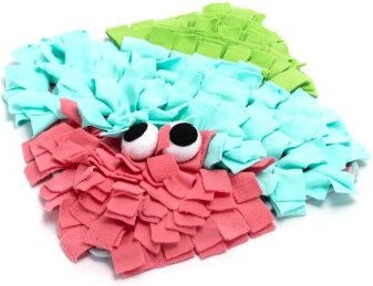 nobleza Schleckmatte Monster Rot Intelligenzspielzeug aus Polyester für kleine bis mittlere Tiere – Bild 1 von 3