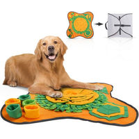 Produktbild von nobleza Schnüffelteppich Intelligenzspielzeug für Hunde aus Filz bunt