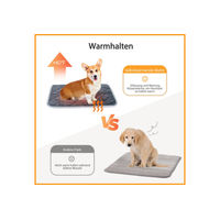 Produktbild von nobleza Selbstheizende Wärmematte für Hunde und Katzen in Grau